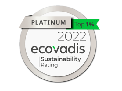 EcoVadis platinum medal